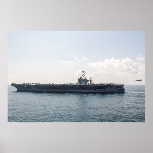 Affiche USS Harry S. Truman (CVN 75) (Devant)