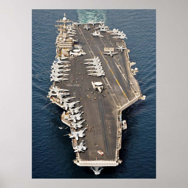 Affiche USS Harry S. Truman (CVN 75) (Devant)