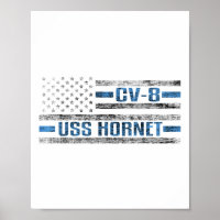 Uss Hornet porte-avions 2ème guerre mondiale Cv-8 
