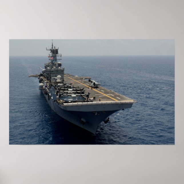 Affiche USS Iwo Jima (LHD 7) (Devant)