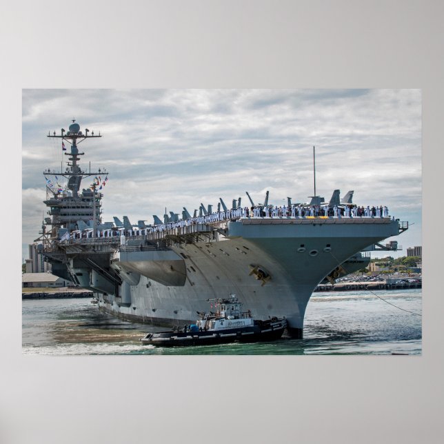 Affiche USS John C. Stennis (CVN 74) (Devant)