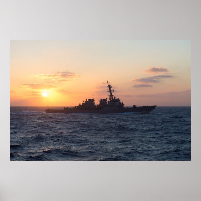 Affiche USS Laboon (DDG 58) (Devant)
