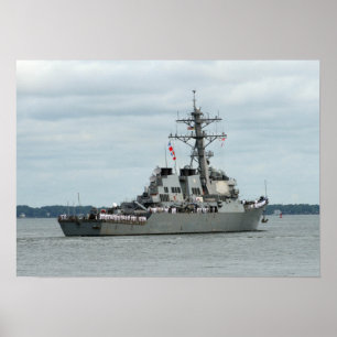 Affiche USS Mahan (DDG 72)