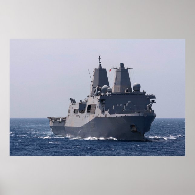 Affiche USS Mesa Verde (LPD 19) (Devant)