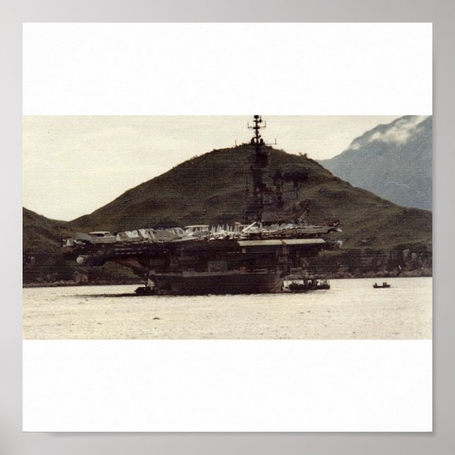 Affiche USS Midway CV41 (Devant)