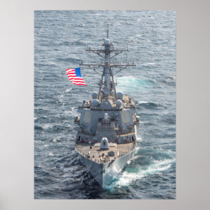 Affiche USS Mitscher (DDG 57)