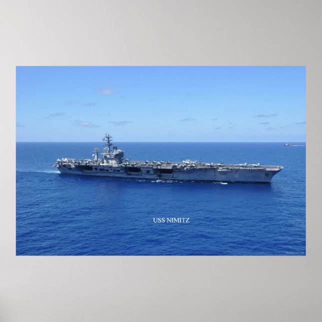 Affiche USS Nimitz (Devant)
