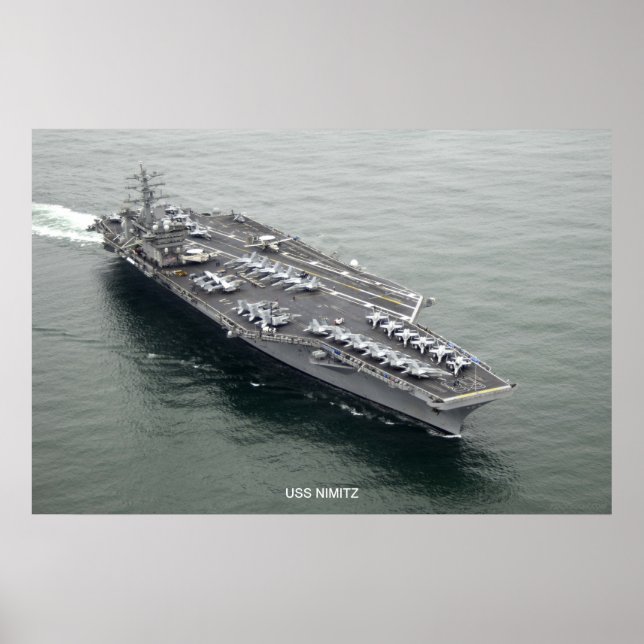 Affiche USS Nimitz (Devant)