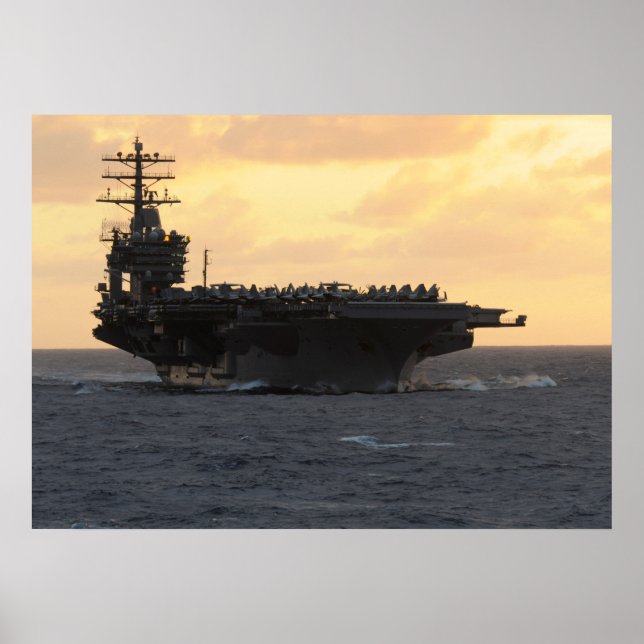 Affiche USS Nimitz (CVN 68) (Devant)