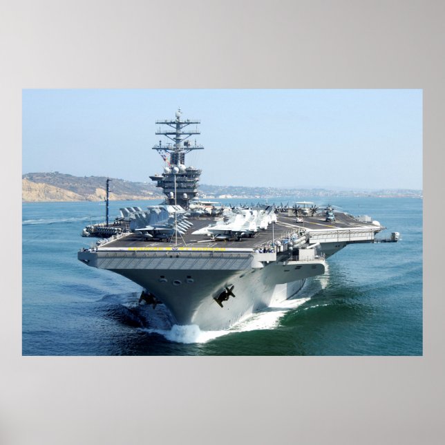 Affiche USS Nimitz (CVN 68) (Devant)