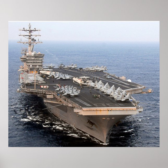 Affiche USS Nimitz (CVN 68) (Devant)