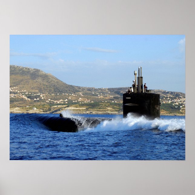 Affiche USS Norfolk (SSN 714) (Devant)