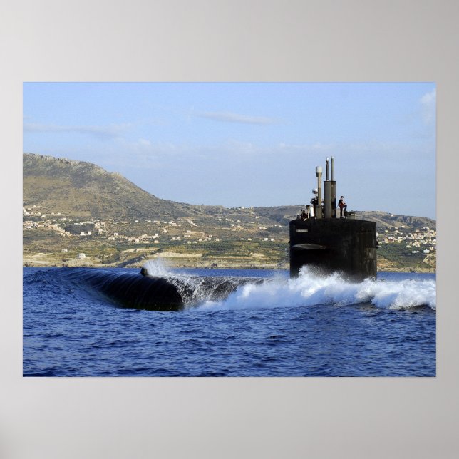 Affiche USS Norfolk (SSN 714) (Devant)