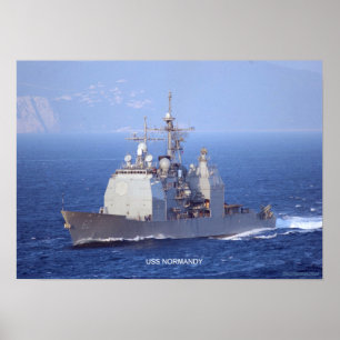 Affiche USS Normandy (CG 60)