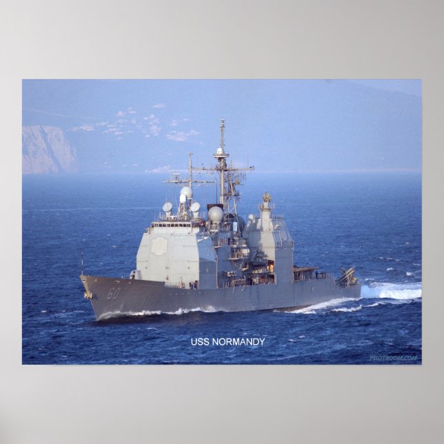 Affiche USS Normandy (CG 60) (Devant)