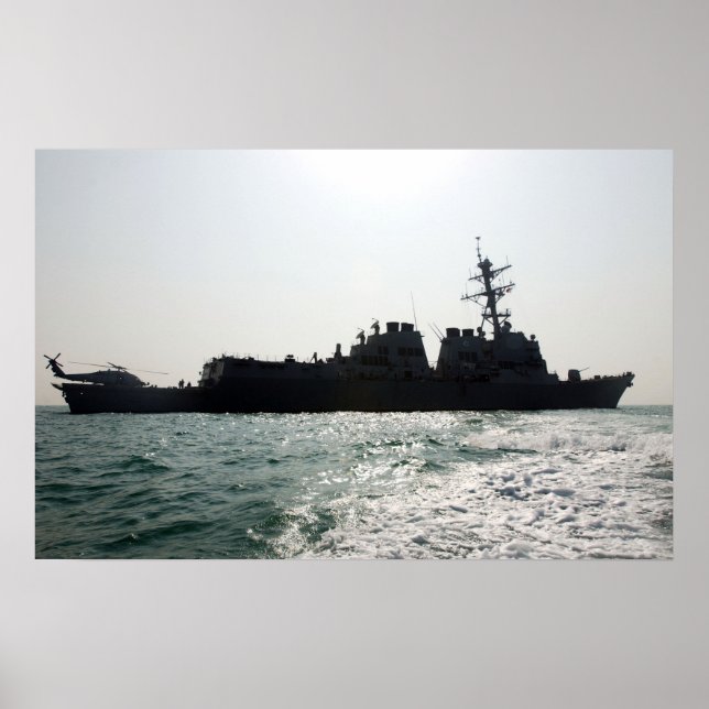 Affiche USS Oscar Austin (DDG 79) (Devant)