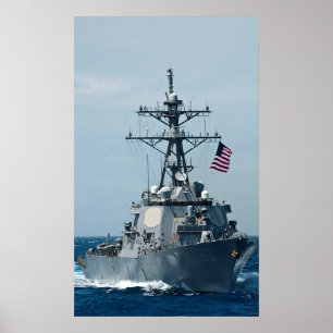 Affiche USS Paul Hamilton (DDG 60)