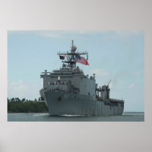 Affiche USS Pearl Harbour (LSD 52)