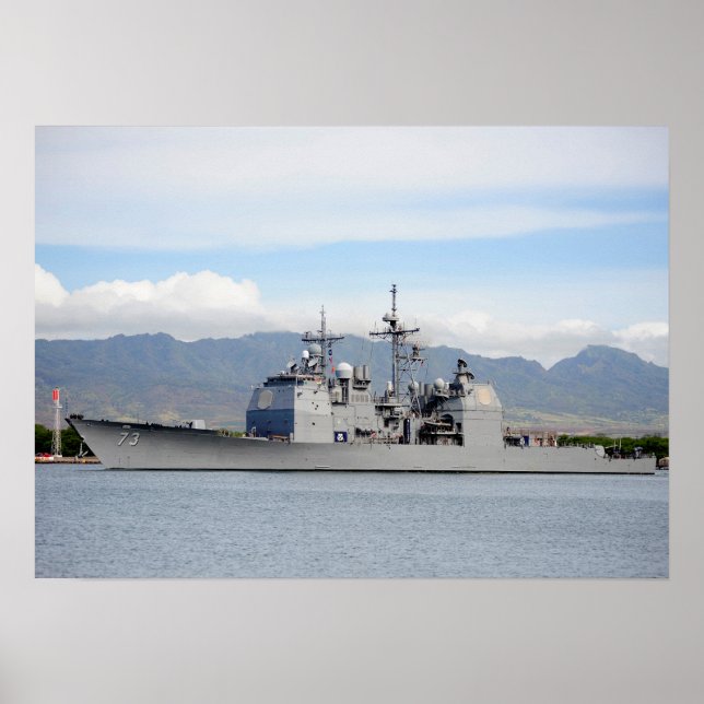 Affiche USS Port Royal (CG 73) (Devant)