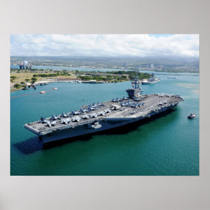 Affiche USS Ronald Reagan (CVN 76)