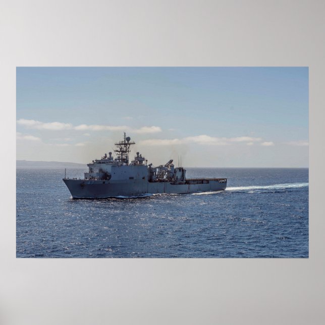 Affiche USS Rushmore (LSD 47) (Devant)
