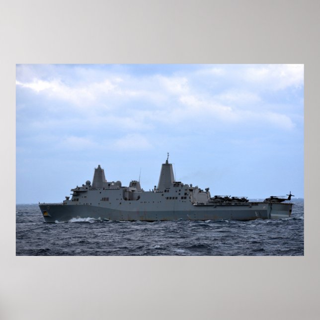 Affiche USS San Antonio (LPD 17) (Devant)