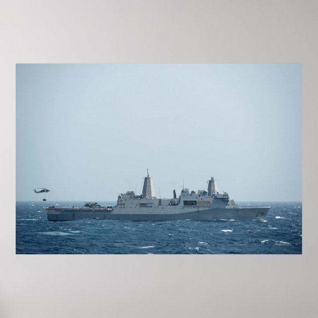 Affiche USS San Diego (LPD 22) (Devant)