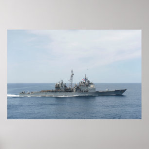 Affiche USS San Jacinto (CG 56)