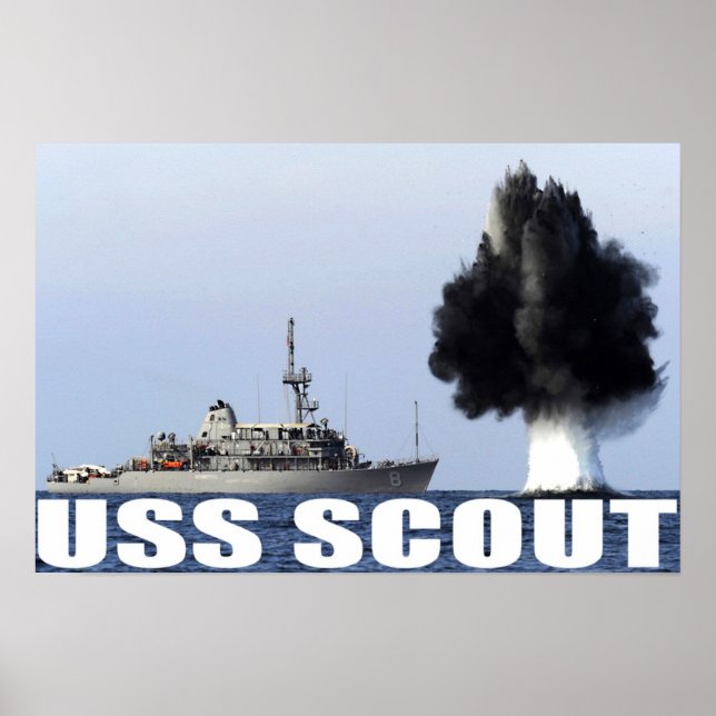 AFFICHE USS SCOUT (Devant)
