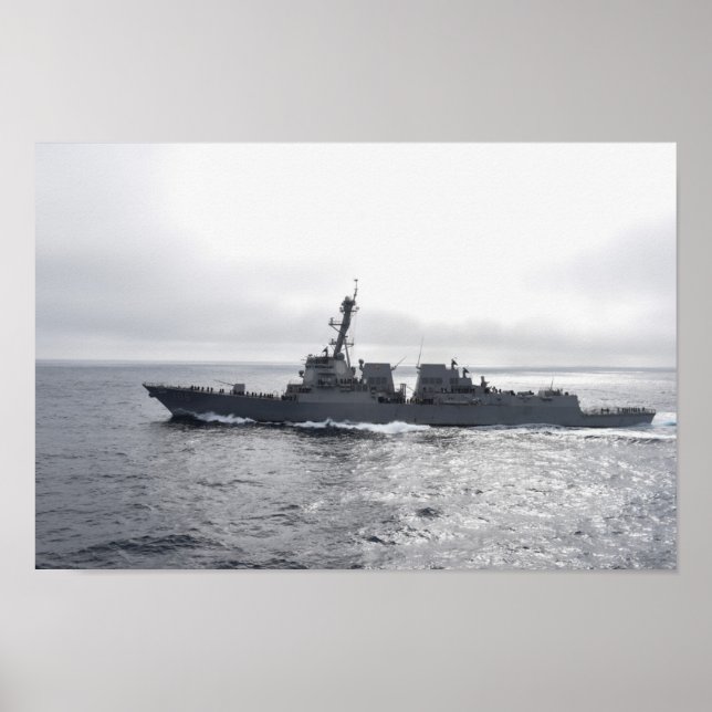 Affiche USS Stockdale (DDG 106) (Devant)