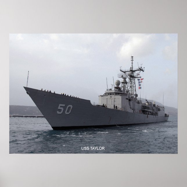Affiche USS Taylor (Devant)