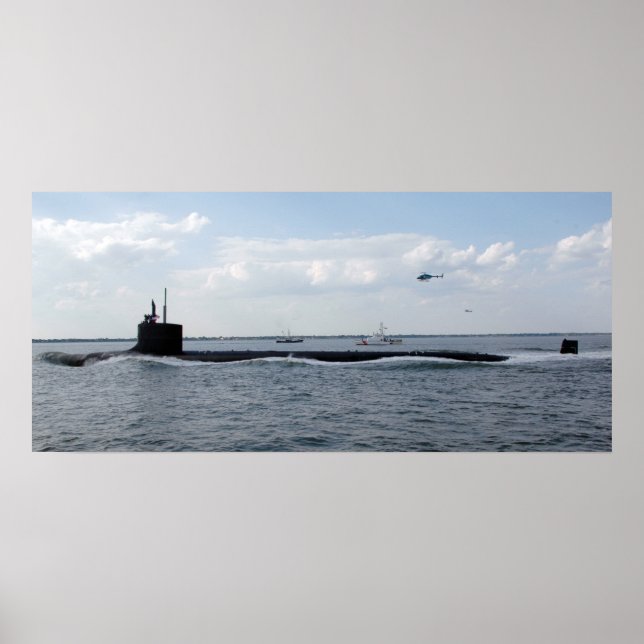 Affiche USS Texas (SSN 775) (Devant)