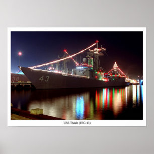 Affiche USS Thach (FFG 43)