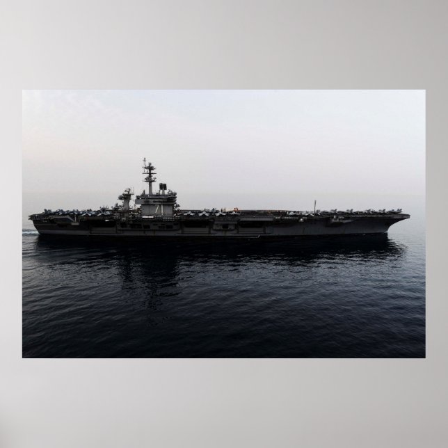 Affiche USS Theodore Roosevelt (CVN 71) (Devant)