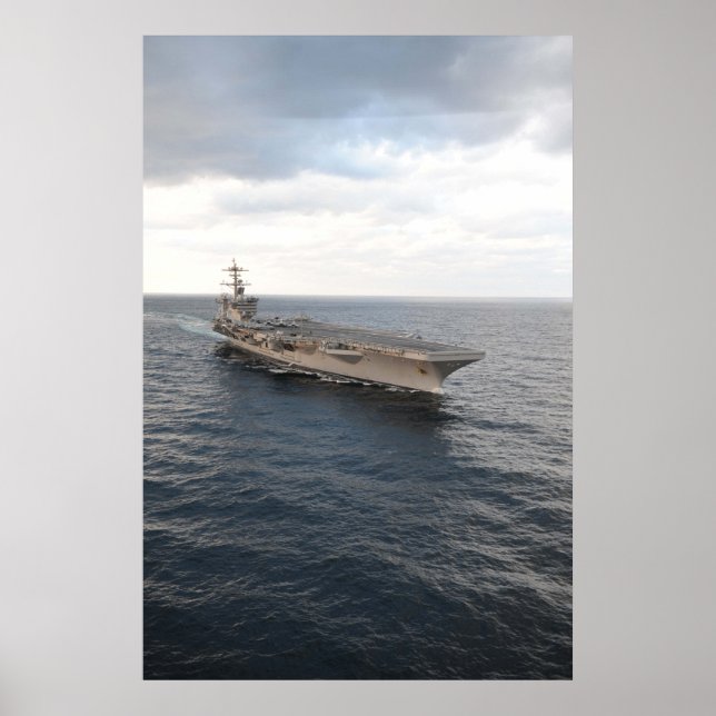 Affiche USS Theodore Roosevelt (CVN 71) (Devant)