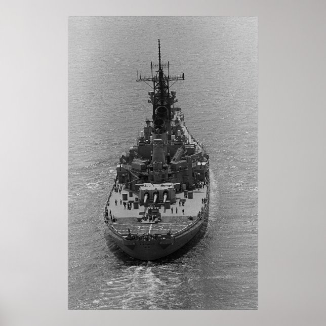 Affiche USS Wisconsin (BB-64) (Devant)