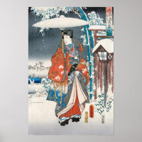 Utagawa Hiroshige - Conte de Genji, Prince élégant