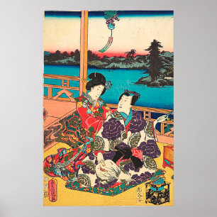 Affiche Utagawa Kunisada