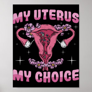 Affiche Uterus Mon Choix Ovaires Uterus Chirurgie Hysterec