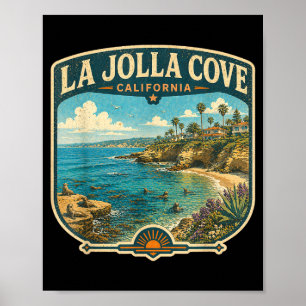Affiche Vacances à La Jolla Cove La Jolla Cove Californie