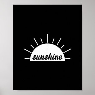 Affiche Vacances à la plage ensoleillée sable et soleil pl
