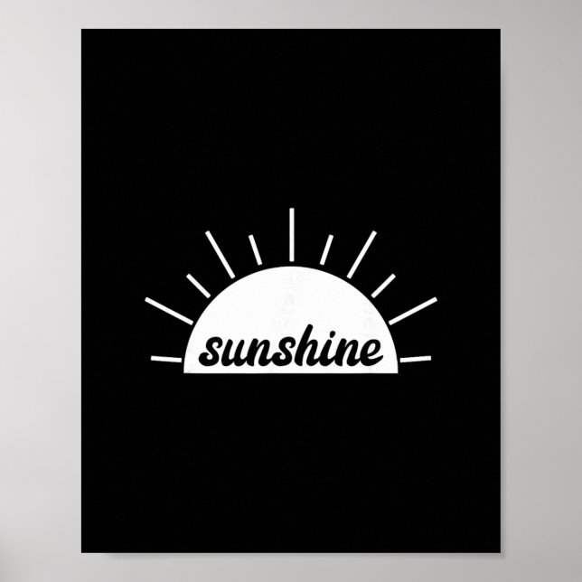 Affiche Vacances à la plage ensoleillée sable et soleil pl (Devant)