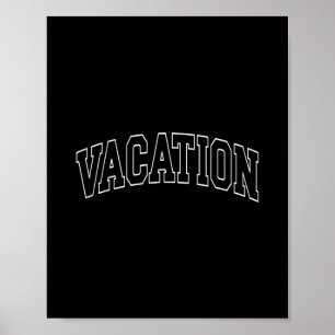 Affiche Vacances - Campus universitaire de College Collegi