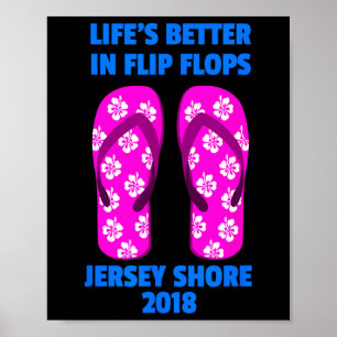 Affiche Vacances de famille à Jersey Shore 2018 Groupe
