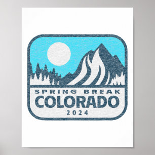 Affiche Vacances de printemps Colorado 2024 - Vacances de