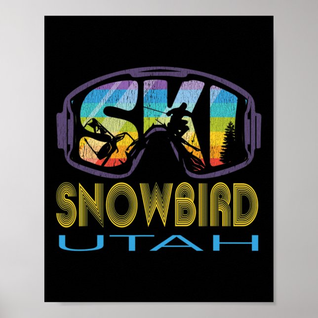 Affiche Vacances de ski à Snowbird Utah  (Devant)