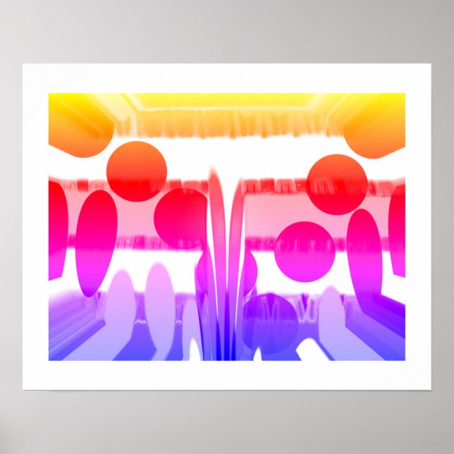 Affiche Vacances d'été à la plage art (Devant)