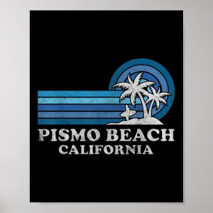 Affiche Vacances d'été en famille à Pismo Beach Californie