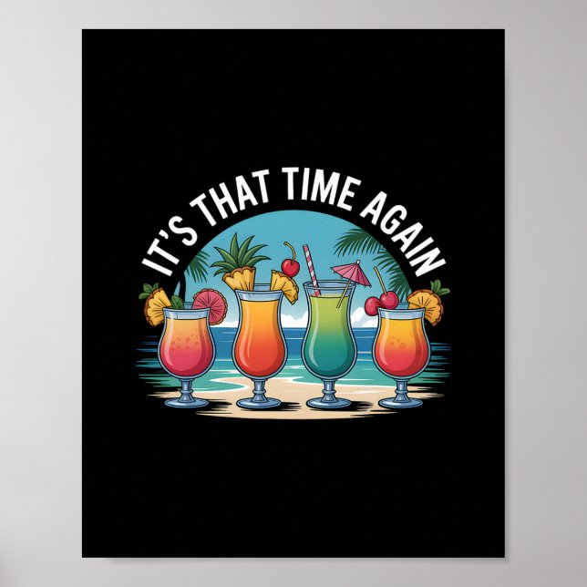 Affiche Vacances d'été tropicales de Tails dans l'île des  (Devant)