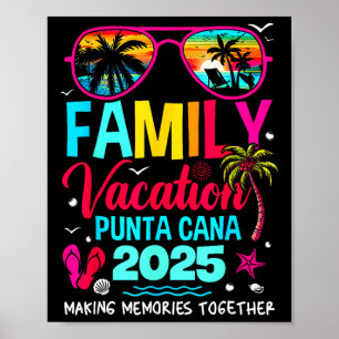 Affiche Vacances en famille à Punta Cana 2025 Créer des so